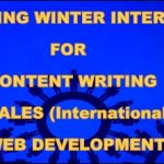 Hiring Winter Interns for Content Writing, Sales and Web Development Profile - ICO WebTech Pvt. Ltd.