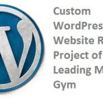 Website Redesign Project - Custom WordPress Website-ICO WebTech Pvt Ltd