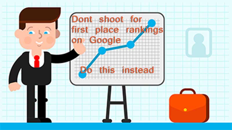 Why you should focus on over all organic traffic and not on First Page Rankings On Google