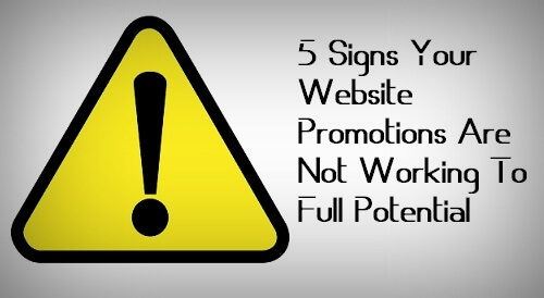 5 signs your website promotions are not working to full potential - ICO WebTech Pvt Ltd