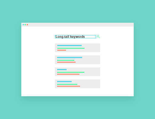 Long tail keywords