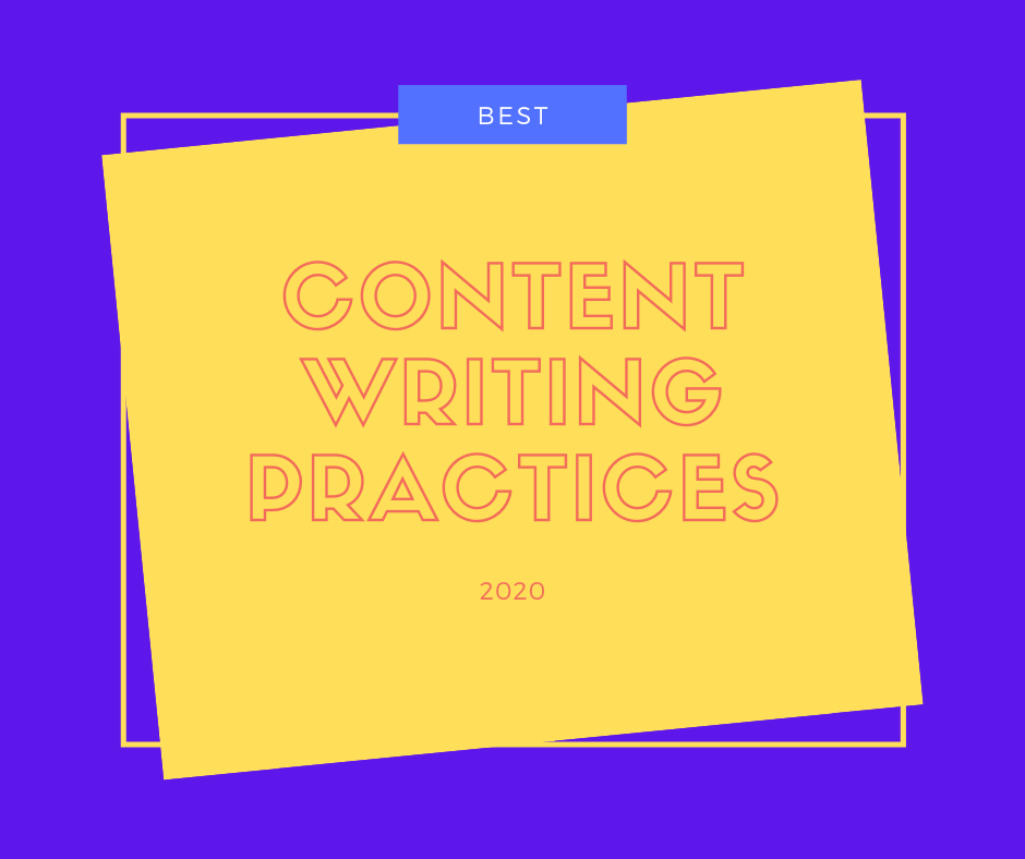 Content Writing Tips 2020