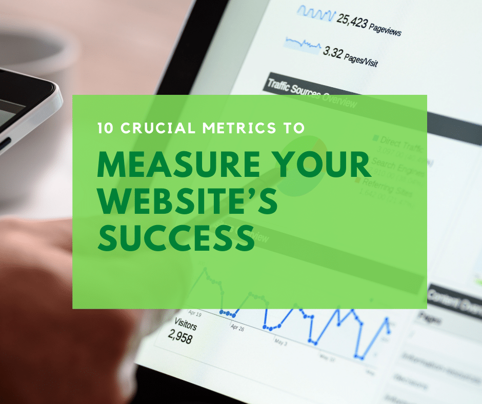 10 crucial metrics to measure your website's success