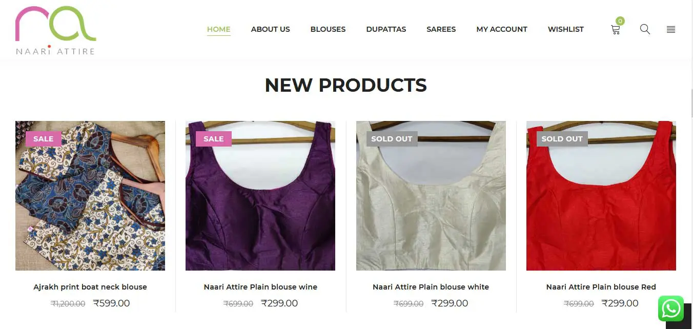 eCommerce website development