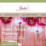 event planning website designing