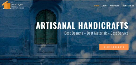 handicraft website design