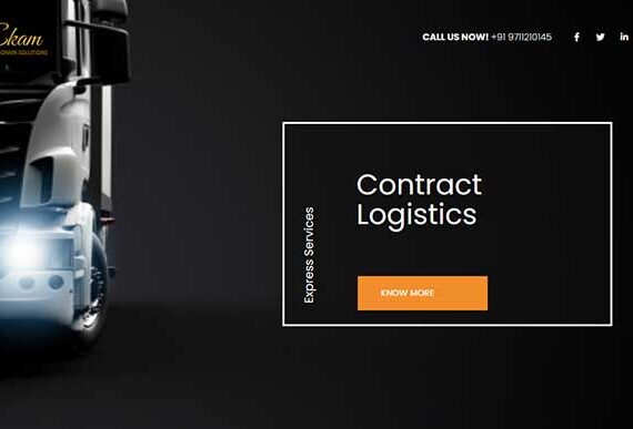 Web Design & Development for Supply Chain Solutions company