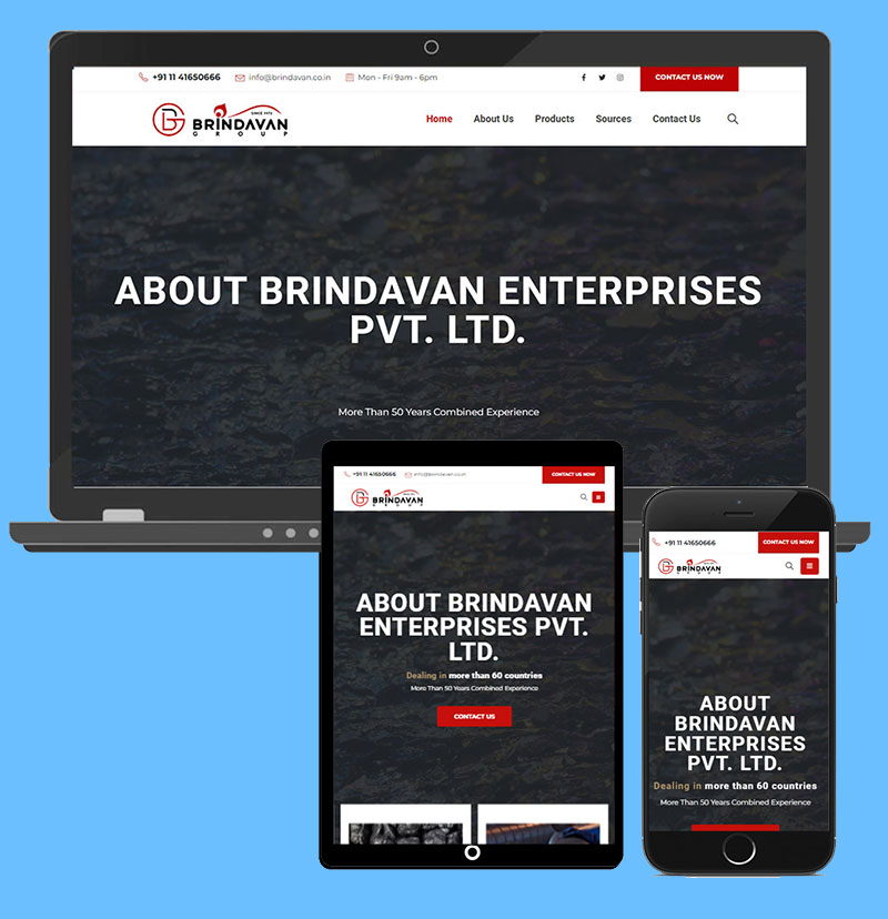 website design for business