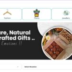 Ecommerce website development for gifting store