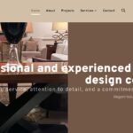 Website designing for Interior design company