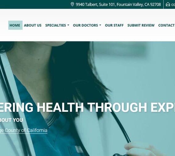 Medical website designing company