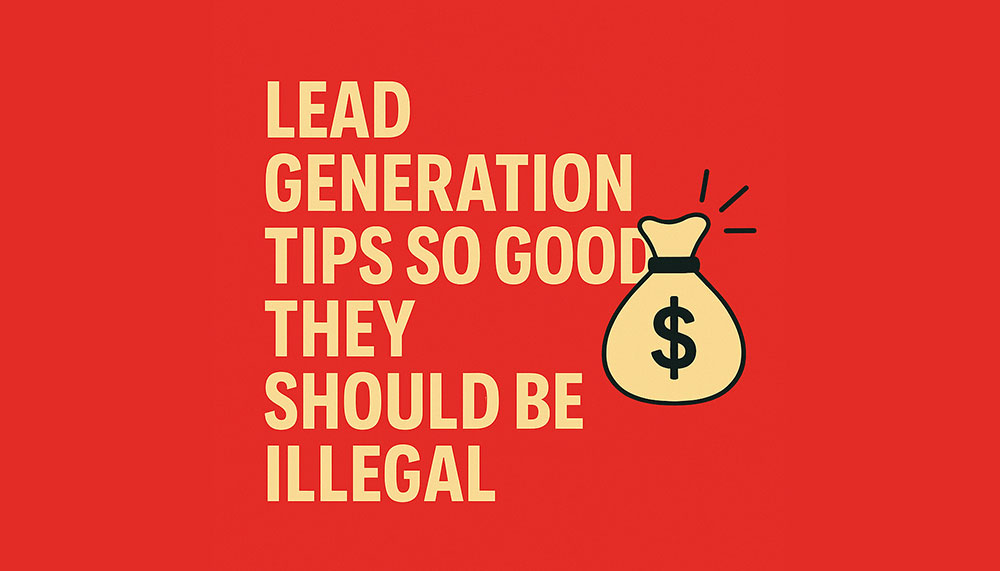 Illegal-Level Lead Generation Tricks That Actually Work