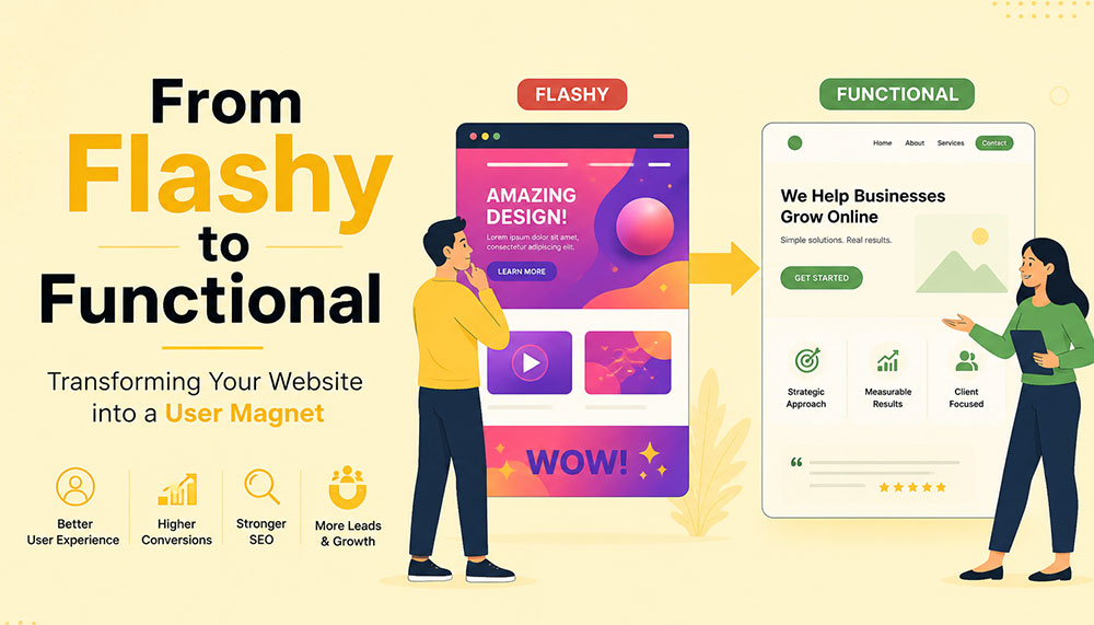 Website Transformation Guide: From Flashy Design to Real Results